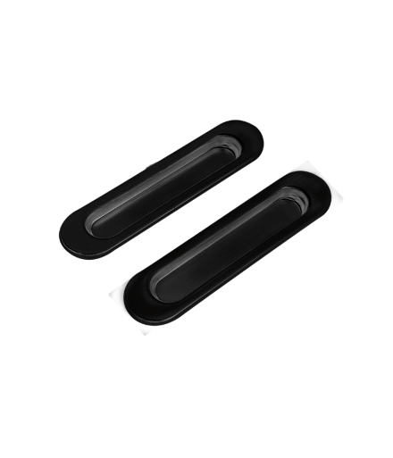 Ручки купе Комплект ручек для раздвижных дверей (2 шт) Sliding HANDLE Black 